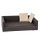 Silvio Design Tiersofa Lucky Braun