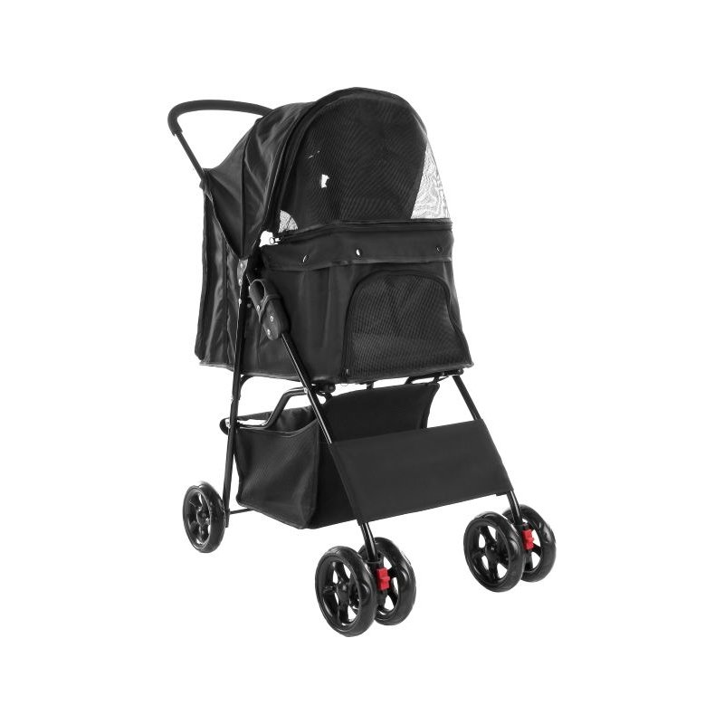 Flamingo Hunde Buggy Anda Schwarz