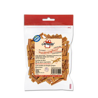 Carnello Snack Hundesnack Spaghetti Training 100g