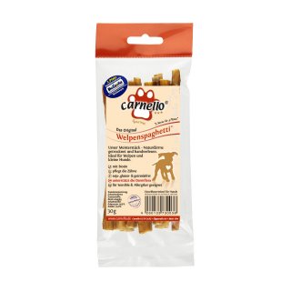 Carnello Snack Hundesnack Welpenspaghetti 30g