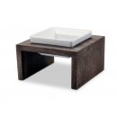 Wolters Hunden&auml;pfe Meshidai True Walnuss Braun Einzelnapf 0,4l