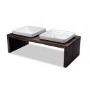 Wolters Hunden&auml;pfe Meshidai True Walnuss Braun Einzelnapf 0,4l
