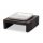 Wolters Hundenäpfe Meshidai True Walnuss Braun Doppelnapf 2x 1,3l