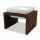 Wolters Hundenäpfe Meshidai True Walnuss Braun Doppelnapf 2x 1,3l