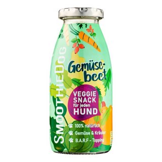 SmoothieDog Hundesmoothie Gemüsebeet Veggie 250ml