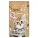 Cat&acute;s Love Nassfutter Junior BIO Gefl&uuml;gel 100g