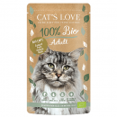 Cat&acute;s Love Nassfutter Adult BIO Ente 100g