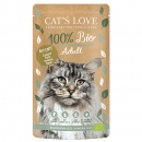 Cat´s Love Nassfutter Adult BIO Ente 100g