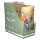 Cat´s Love Nassfutter Adult BIO Multipack 2x3...