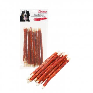 Corwex Hundesnack Kaustange-MAXI im Entenmantel 300g