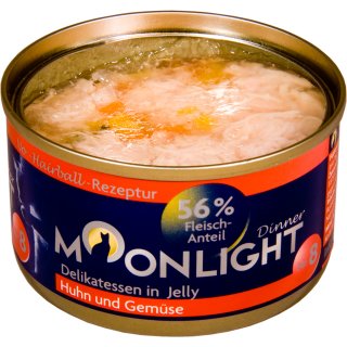 Moonlight Katzennassfutter Nr. 8 - Gemüse 80g