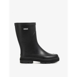 Aigle Damen Regenstiefelette Mid Rain Schwarz