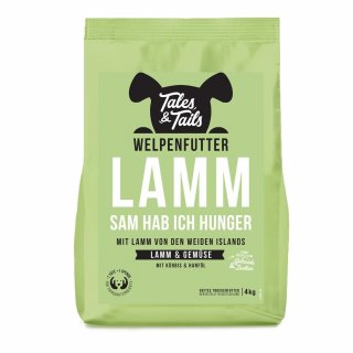 Tales & Tails Welpenfutter LammSam hab ich Hunger