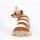 DoggyDolly Hunde Strickpullover gestreift Braun