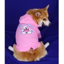 DoggyDolly Hunde Hoodie Snow Angel Altrosa