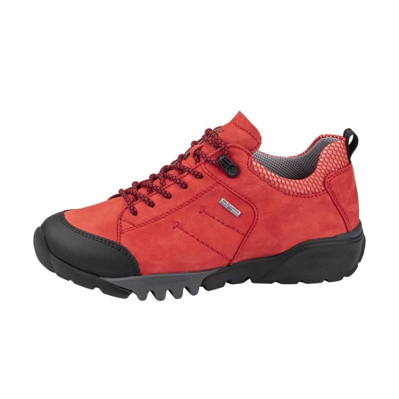 Waldläufer Damen Outdoorschuh H-Amiata Rot 3,5 UK - 36 EU