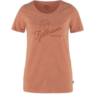 Fjällräven Damen T-shirt Sunrise Orange