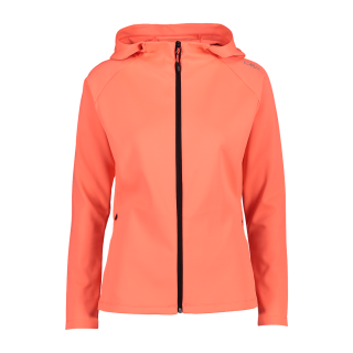 CMP Damen Sweatjacke mit Kapuze Koralle