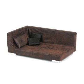 Silvio Design Tiersofa Boomer Braun