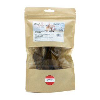 Wild & Fein Hundesnack Rehohren ohne Fell 4 Stück