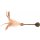 Flamingo Katzenspielzeug Topsy Stick Holz + Kugel Matatabi Natur 25cm