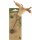 Flamingo Katzenspielzeug Topsy Stick Holz + Kugel Matatabi Natur 25cm