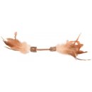 Flamingo Katzenspielzeug Topsy Hantel Holz Matatabi Natur 30cm