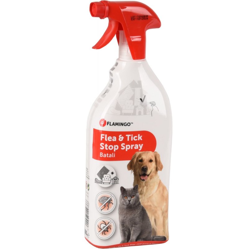Flamingo Anti-Parasit Batali Floh & Zecken Stop Spray Korb & Teppich 800ml