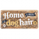 Nostalgic-Art Hängeschild Home is where the dog hair is