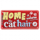 Nostalgic-Art Hängeschild Home is where the cat hair is