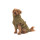 Lill`s Hundebademantel aus Bio-Baumwolle Oliv 3XS