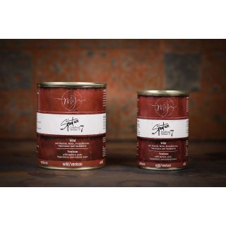 Paul & Paulina Nassfutter Wild mit Maniok und Preiselbeere 6 x 820g