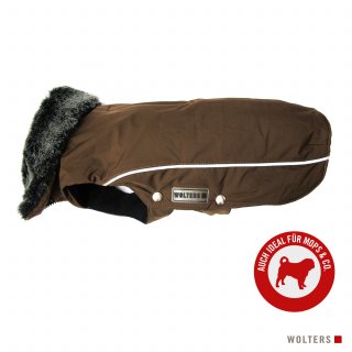 Wolters Winterjacke Amundsen für Mops & Co. Braun