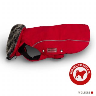 Wolters Winterjacke Amundsen für Mops & Co. Rot