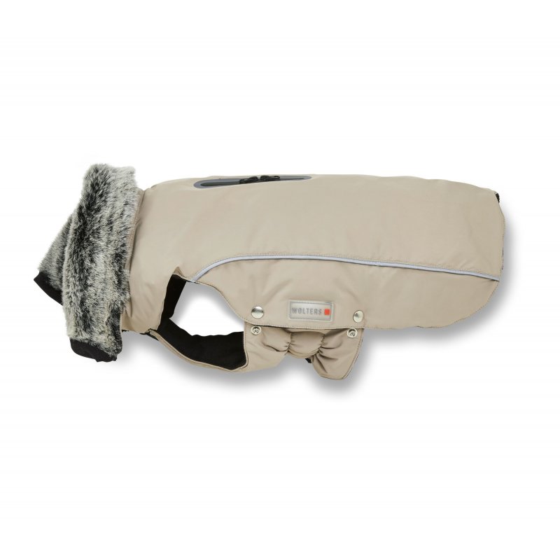 Thumbnail - Wolters Winterjacke Amundsen für Mops & Co. Taupe 48cm