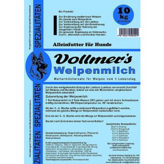 Vollmers Welpenmilch