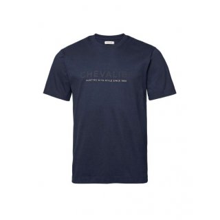 Chevalier Herren Logo T-Shirt Dunkelblau