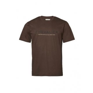 Chevalier Herren Logo T-Shirt Braun