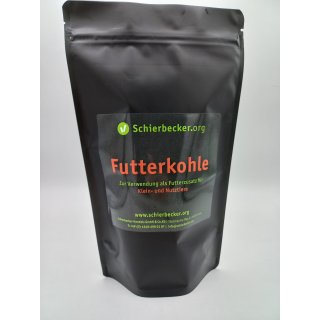 Schierbecker Futterkohle aus reinen Kräutern 250g