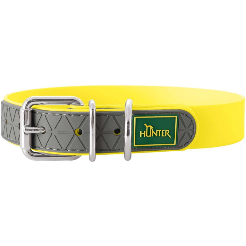 Hunter Halsband Convenience Neongelb L-XL (65 cm)