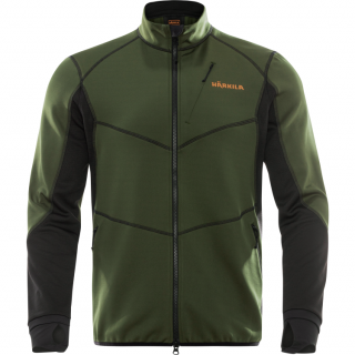 Härkila Herren Fleecejacke Scandinavian Dunkelgrün