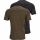 Härkila Logo T-Shirt 2er Pack Willow Grün Braun