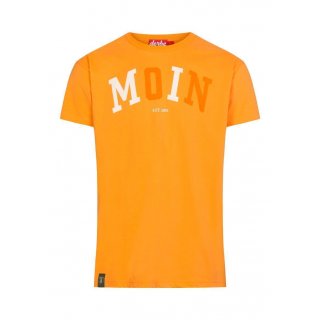 Derbe Herren T-Shirt Moin Gelborange