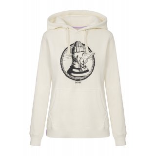 Derbe Damen Hoodie Matrosenmöwe Off White