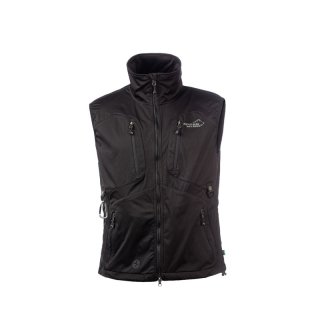 Arrak Herren Softshellweste Acadia Schwarz L