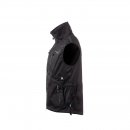 Arrak Herren Softshellweste Acadia Schwarz L