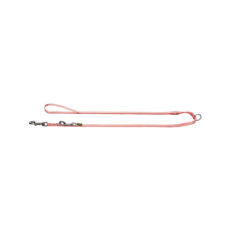 Hunter Verstellbare Führleine Tripoli Rosa L 200 cm, B 1,5 cm