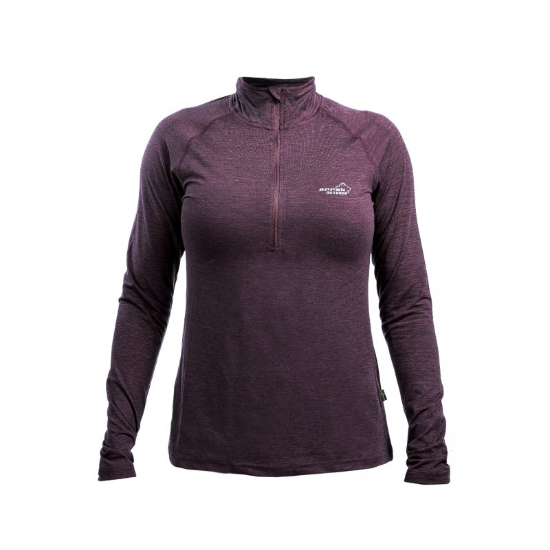 Arrak Damen Action Top Lila XXL