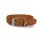 Das Lederband Hundehalsband Toronto Cognac B 20 mm / L 25 cm