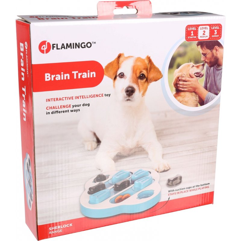 Flamingo Hundespielzeug Brain Train Clyde